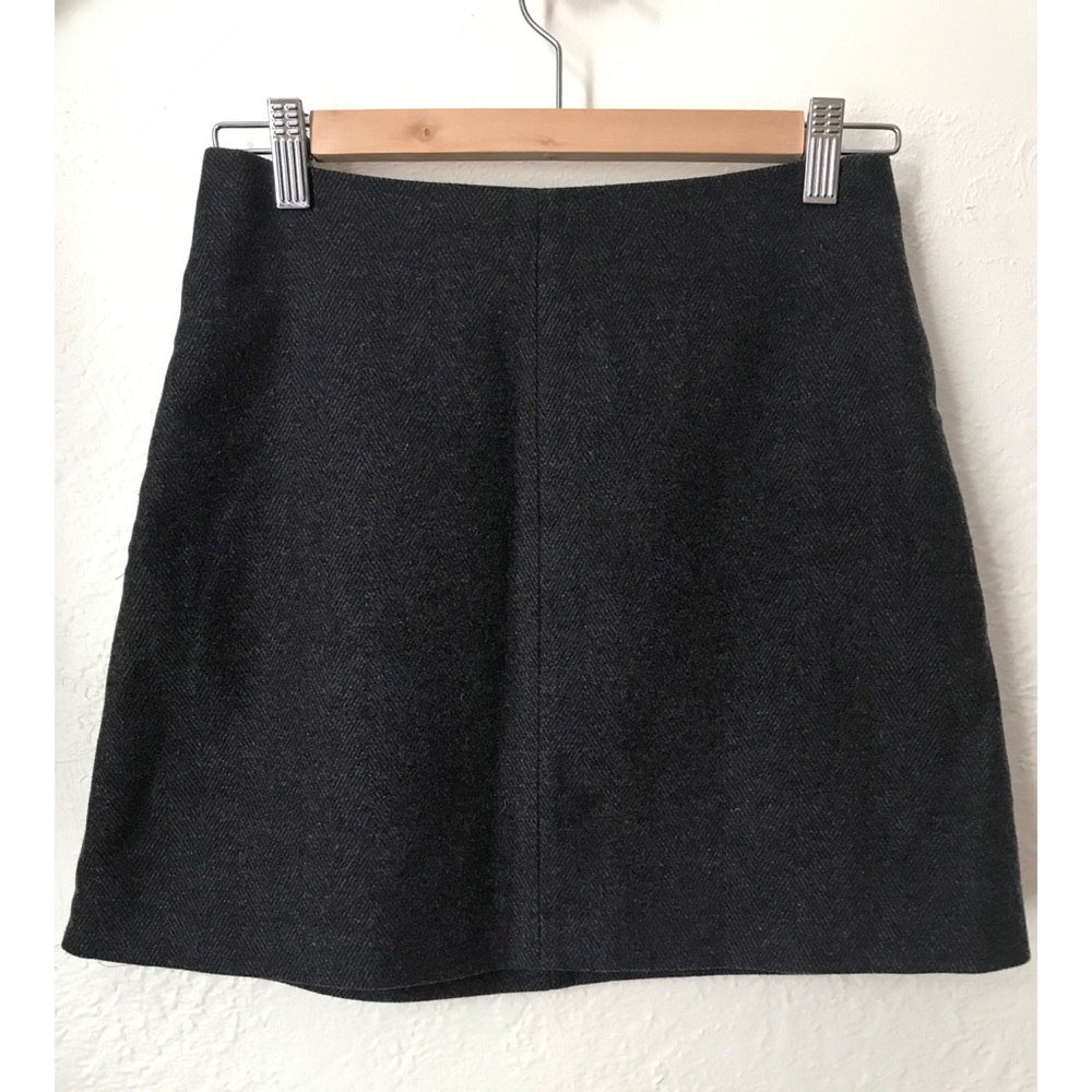 Wilfred Wool Blend Mini Skirt
